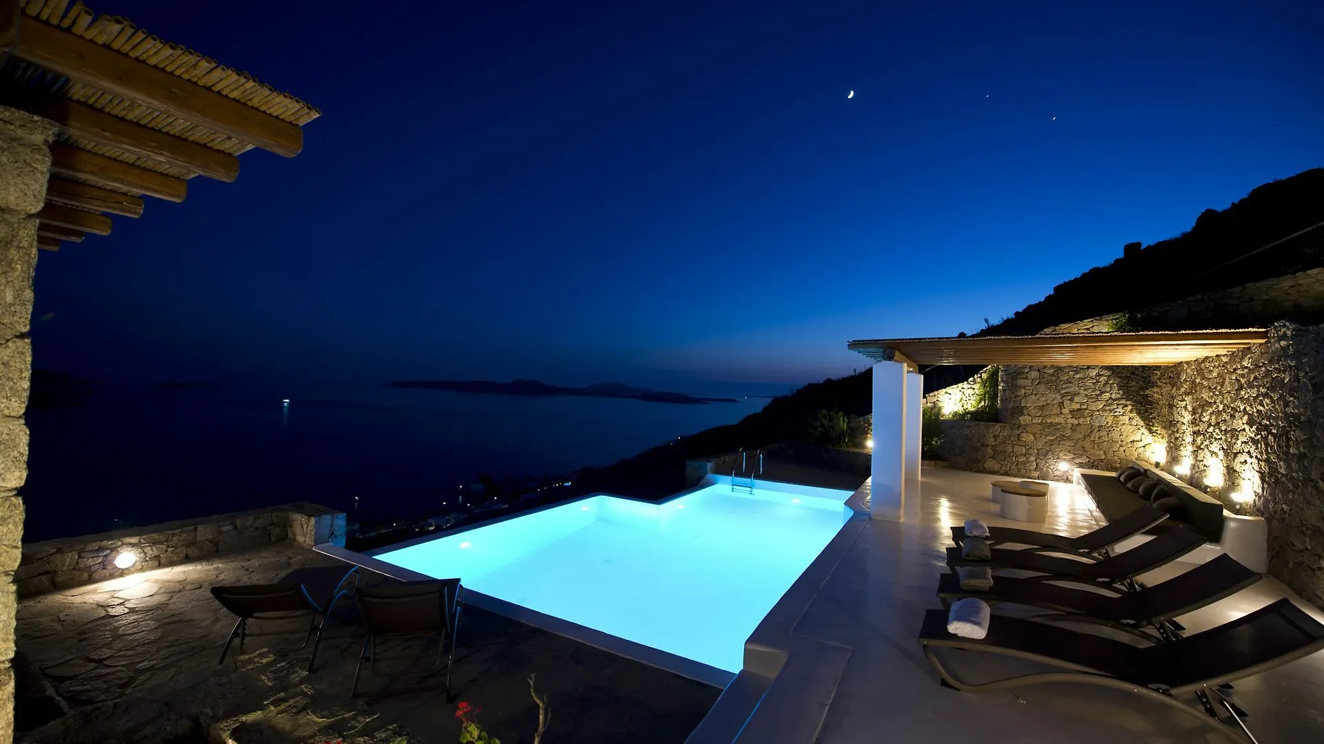Diana Villa Mykonos Agios Ioannis Diakoftis Řecko